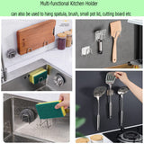 通用 2 Stücke Schwammhalter Spülbecken 304 Edelstahl Schwammhalter Küche Selbstklebend Sponge Holder kitchen sink Wasserdicht Spülschwamm Halterung Spülbecken Spülschwammhalter Küchenschwammhalter